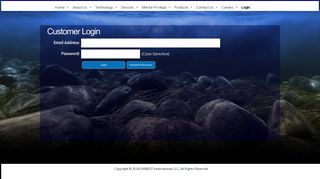 Eco-Tracker - Water Quality Monitoring Systems Customer Login