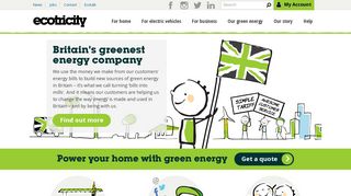 Ecotricity: Green Energy for Your Home or Business