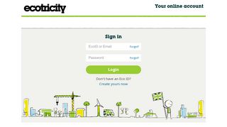 Ecotricity online account