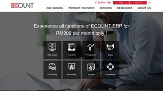Ecount ERP: All functions a business needs
