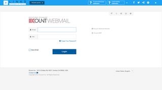 Ecount WebMail - Login - Website analytics by Giveawayoftheday.com