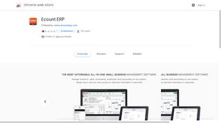 Ecount ERP - Google Chrome