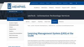 eCourseware ( Learning Management System) - umTech - Information ...