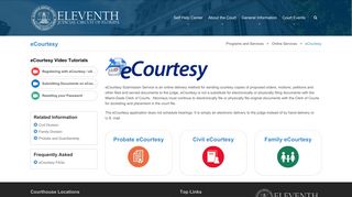 eCourtesy - Eleventh Judicial Circuit of Florida