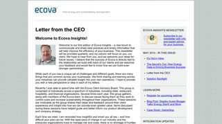 Welcome to Ecova Insights