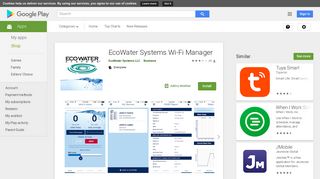 EcoWater Systems Wi-Fi Manager - Apps on Google Play