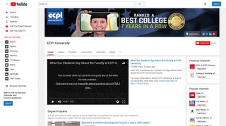 ECPI University - YouTube