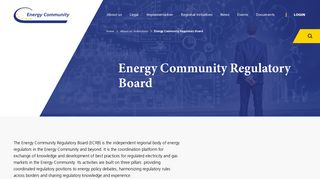 Energy Community Regulatory Board - Energy Community Secretariat