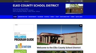 Elko County School District: Home