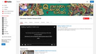 Edmonton Catholic Schools ECSD - YouTube