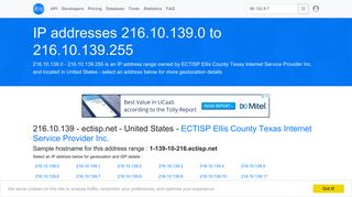 216.10.139 - ectisp.net - United States - ECTISP Ellis County Texas ...