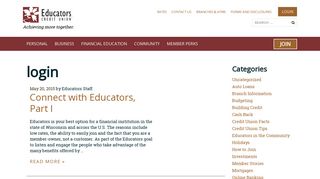 login Archives - Educators Credit Union