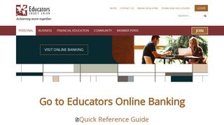 Online Banking - Educators Credit Union
