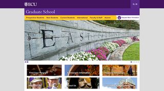 The Graduate School | Graduate School - East Carolina University