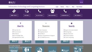 Logins | Information Technology and Computing Services | ECU