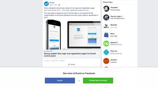 Ecwid - We've released a brand new version of our login... | Facebook