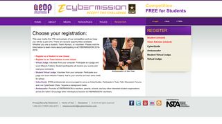 Register - eCYBERMISSION