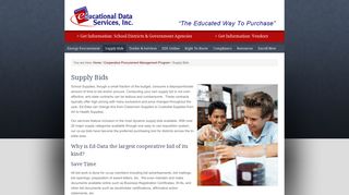Supply Bids - Educational Data Services