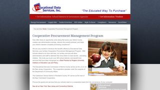 Cooperative Procurement Management Program - Educational Data ...