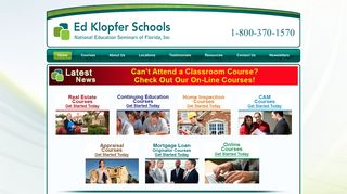 Real Estate School | Ed Klopfer Real Estate Courses CE | FL