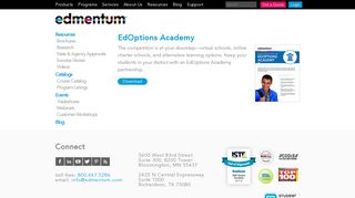 EdOptions Academy | Edmentum