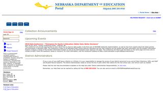 Nebraska Department of Education - Portal