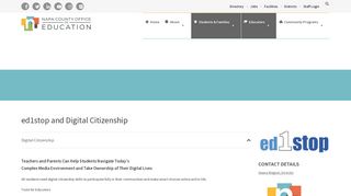 ed1stop and Digital Citizenship – NCOE