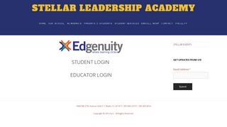 Edgenuity Program Log In (E2020) - stellar leadership academy