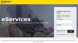 eServices Login - STANLEY Security