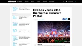 EDC Las Vegas 2016 Highlights: Exclusive Photos | Billboard