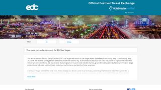 EDC Las Vegas Tickets | EDC Schedule | TicketsNow
