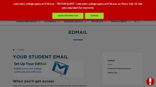 Edmonds Community College: EdMail