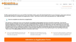 Apply with edcentre.ca