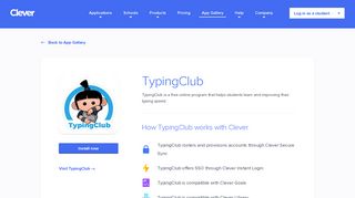 TypingClub - Clever application gallery | Clever
