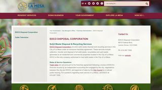 EDCO Disposal Corporation | La Mesa, CA - Official Website