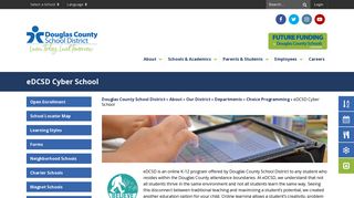 eDCSD Cyber School - Douglas County School District
