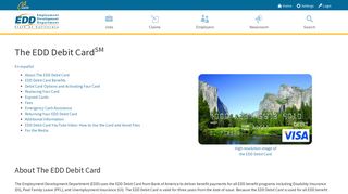 The EDD Debit Card - CA.gov