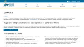 UI Online - EDD - CA.gov