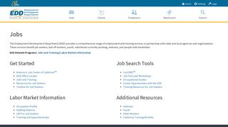 Jobs - EDD - CA.gov