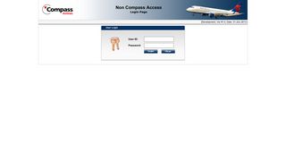 Login Page - Compass Airlines Intranet