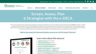 e-DECA 2.0 / e-DESSA Web-Based DCRC Assessments