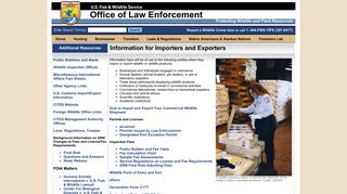 Office of Law Enforcement - Information for Businesses