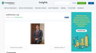 edelweiss cip - InsightsInsights - FundsIndia