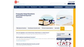 Edenred Eyecare Vouchers Employee FAQs