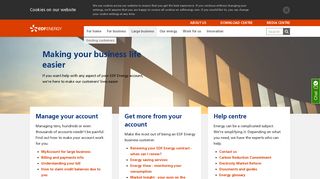 Large business customers | EDF Energy