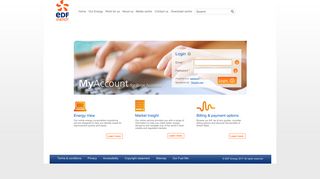 MyAccount for Large Business - EDF Energy