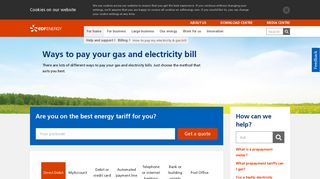 How to Pay my Electricity & Gas Bill | Home Customers Help | EDF ...