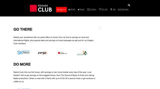 Edgars Club is all about giving our membersgreat benefits and offers ...