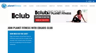 Edgars Club Members Benefits & Rewards | Planet Fitness