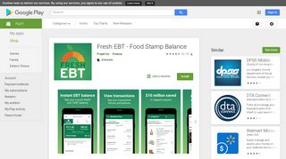 Fresh EBT - Food Stamp Balance - Apps on Google Play